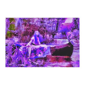 Shallot - Purple - Silk Poster