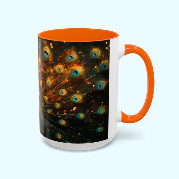 Neon Plumage - Coffee Mug - 15oz