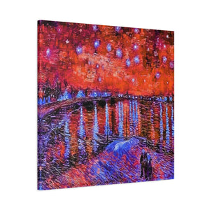 Rhone Orange - Canvas Poster