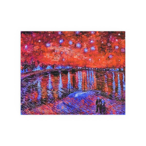Rhone Orange - Silk Poster