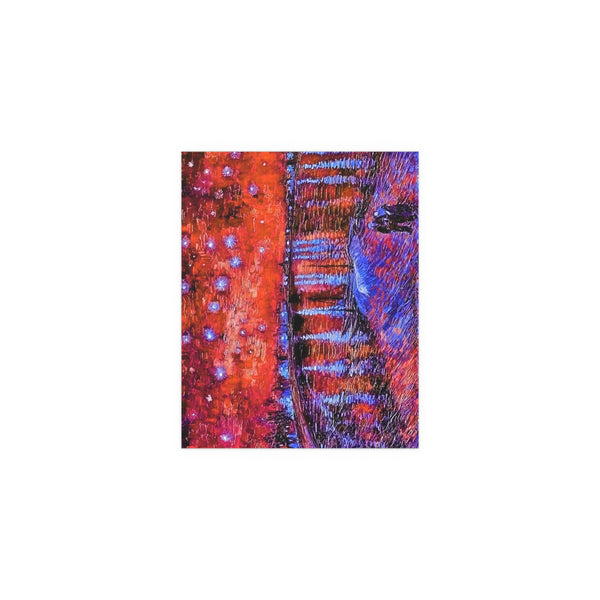 Rhone Orange - Silk Poster
