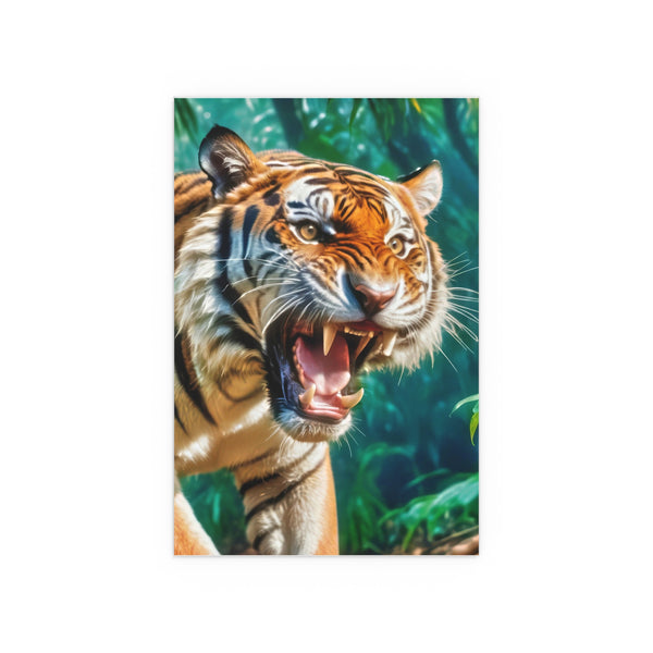 Orange Bengal - Silk Poster
