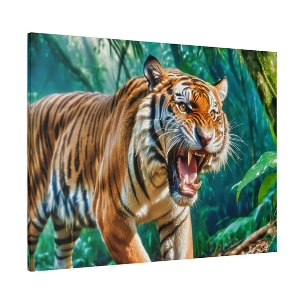 Orange Bengal - Canvas Poster