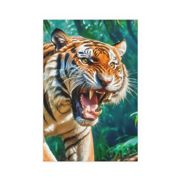 Orange Bengal - Silk Poster