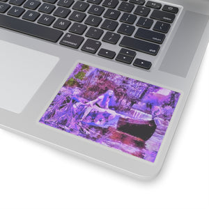 Shallot - Purple - Vinyl Rectangle Sticker
