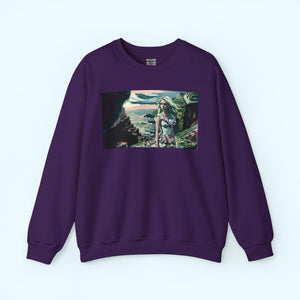 Cliff Over The Sea - Crewneck
