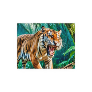 Orange Bengal - Silk Poster