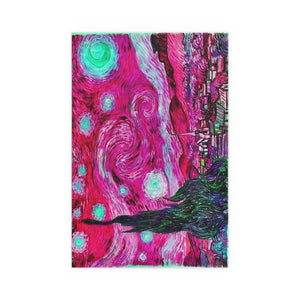Star Night Fuchsia - Silk Poster