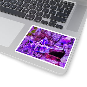 Shallot - Purple - Vinyl Rectangle Sticker