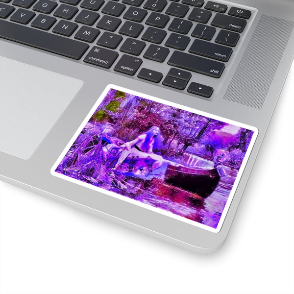 Shallot - Purple - Vinyl Rectangle Sticker