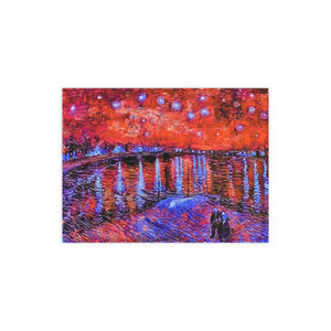 Rhone Orange - Silk Poster