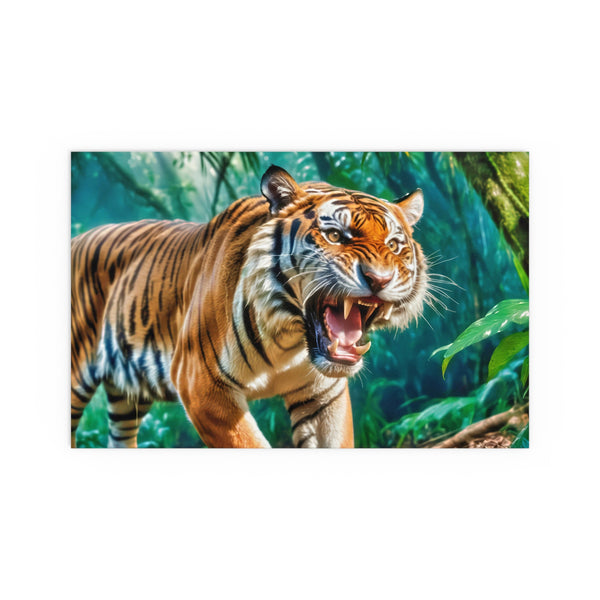 Orange Bengal - Silk Poster