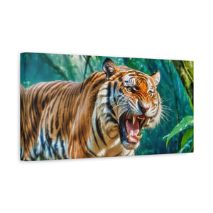 Orange Bengal - Canvas Poster