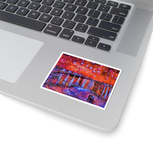 Rhone Orange - Vinyl Rectangle Sticker