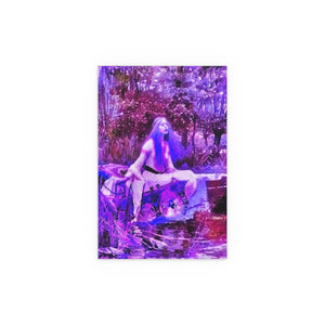 Shallot - Purple - Silk Poster