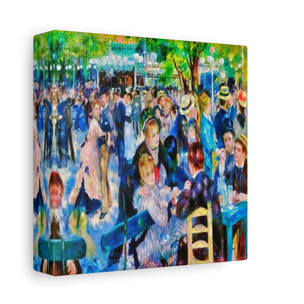 Renoir Dance Upscale - Canvas Poster