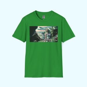 Cliff Over The Sea - Soft-Style Tee