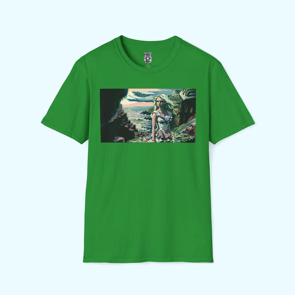 Cliff Over The Sea - Soft-Style Tee