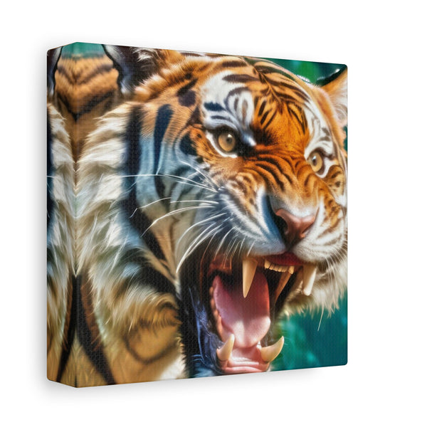 Orange Bengal - Canvas Poster