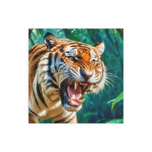 Orange Bengal - Silk Poster