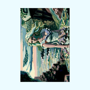 Cliff Over The Sea - Matte Poster