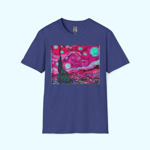 Star Night Fuchsia - Soft-Style Tee
