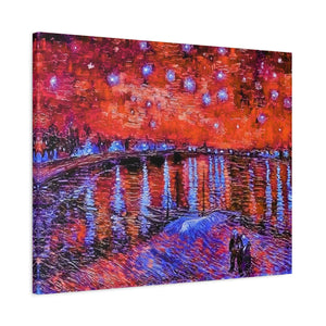Rhone Orange - Canvas Poster