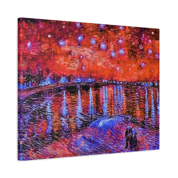 Rhone Orange - Canvas Poster