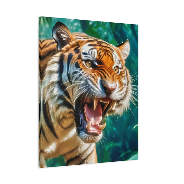 Orange Bengal - Canvas Poster