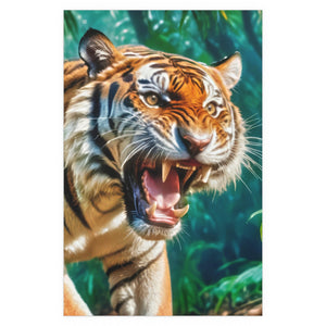 Orange Bengal - Silk Poster