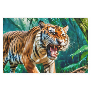 Orange Bengal - Silk Poster