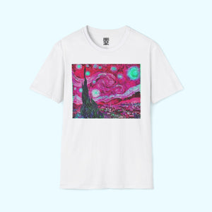 Star Night Fuchsia - Soft-Style Tee