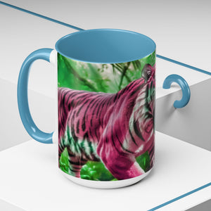 Strawberry Bengal - Coffee Mug - 15oz