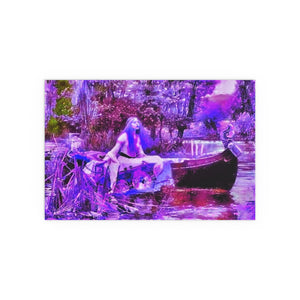 Shallot - Purple - Silk Poster