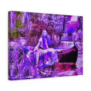 Shallot - Purple - Canvas Poster