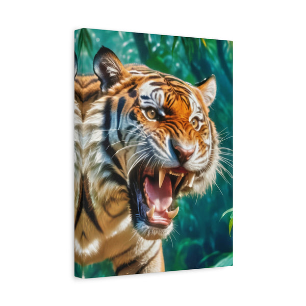 Orange Bengal - Canvas Poster