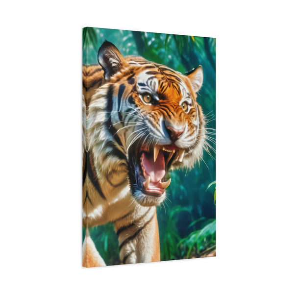 Orange Bengal - Canvas Poster