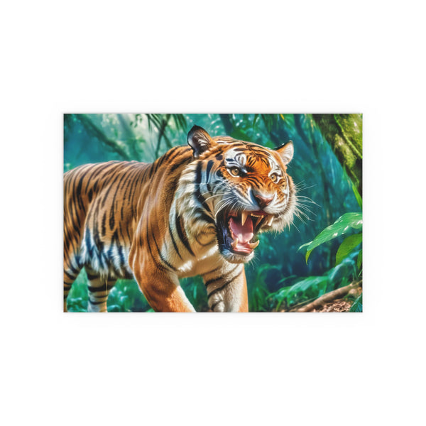 Orange Bengal - Silk Poster
