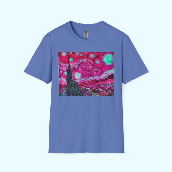 Star Night Fuchsia - Soft-Style Tee
