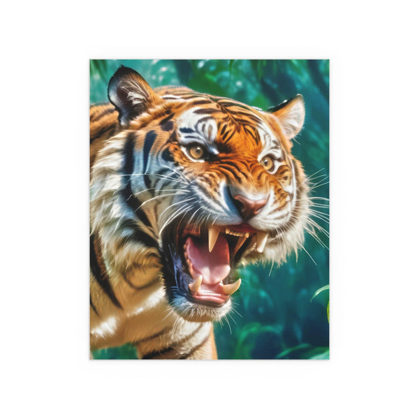 Orange Bengal - Silk Poster