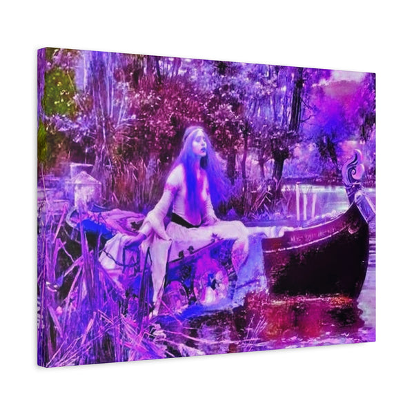 Shallot - Purple - Canvas Poster