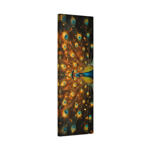 Neon Plumage - Canvas Poster