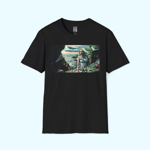 Cliff Over The Sea - Soft-Style Tee