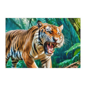 Orange Bengal - Silk Poster
