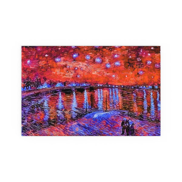 Rhone Orange - Silk Poster