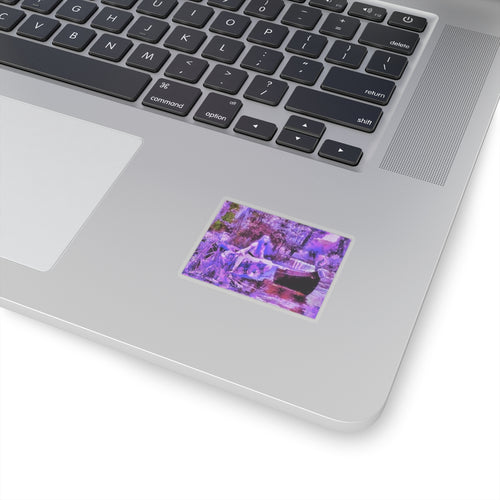 Shallot - Purple - Vinyl Rectangle Sticker