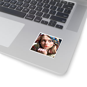 Alicia - Vinyl Square Sticker