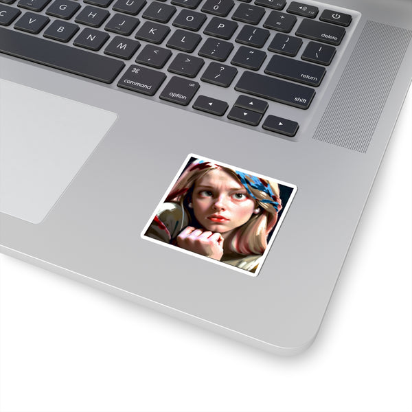 Alicia - Vinyl Square Sticker