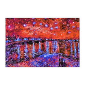 Rhone Orange - Silk Poster
