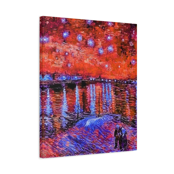 Rhone Orange - Canvas Poster